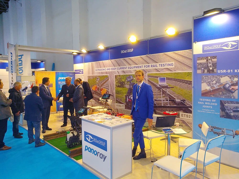 欧亚铁路2019。 OKOndt GROUP™将于4月10日至12日在土耳其伊兹密尔举行的大型国际机车车辆材料，基础设施和物流展览会上
